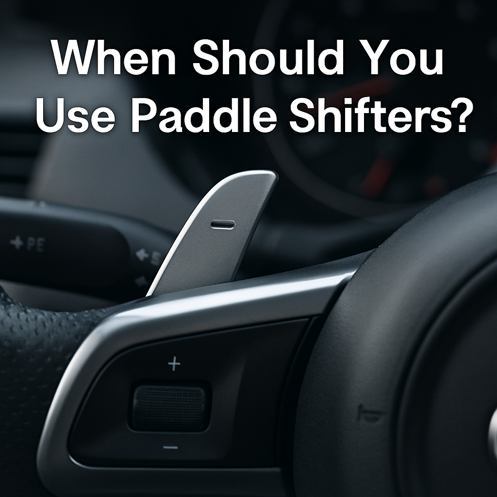 When Should You Use Paddle Shifters in an Automatic Car?